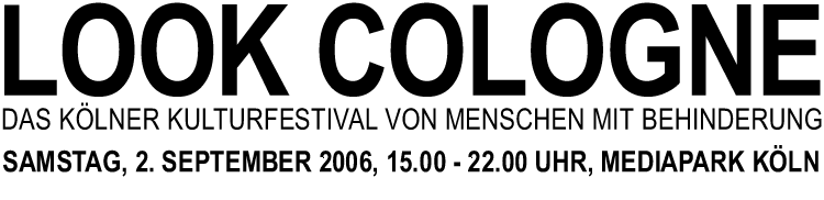 KÖLNER KULTURFESTIVAL VON MENSCHEN MIT BEHINDERUNG